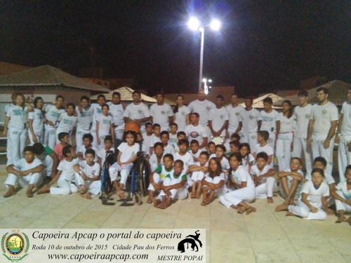 Roda de capoeira 10 de outubro de 2015, Pau Dos Ferros/RN.