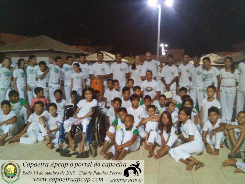 Roda de capoeira 10 de outubro de 2015, Pau Dos Ferros/RN.