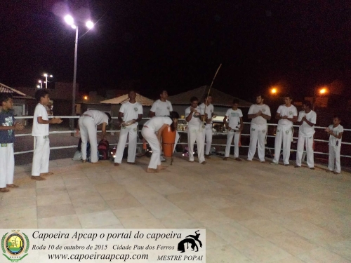 Roda de capoeira 10 de outubro de 2015, Pau Dos Ferros/RN.