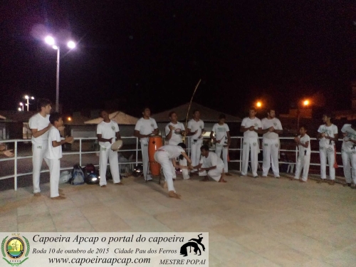 Roda de capoeira 10 de outubro de 2015, Pau Dos Ferros/RN.