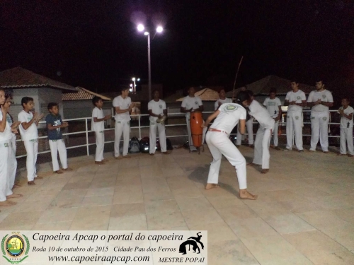 Roda de capoeira 10 de outubro de 2015, Pau Dos Ferros/RN.