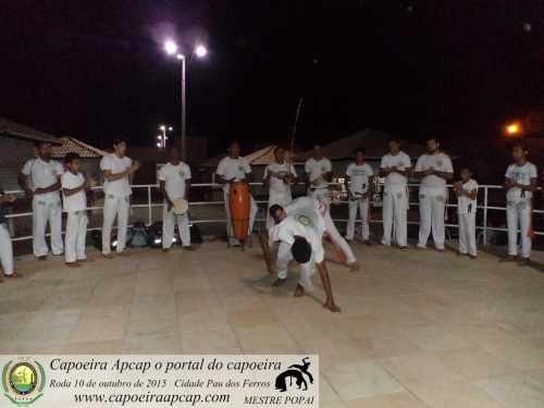 Roda de capoeira 10 de outubro de 2015, Pau Dos Ferros/RN.