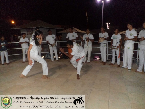 Roda de capoeira 10 de outubro de 2015, Pau Dos Ferros/RN.