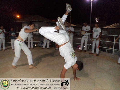 Roda de capoeira 10 de outubro de 2015, Pau Dos Ferros/RN.