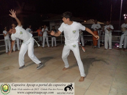 Roda de capoeira 10 de outubro de 2015, Pau Dos Ferros/RN.