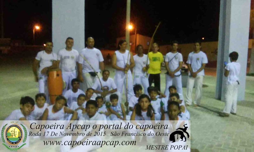 Roda de Capoeira Cidade, São Francisco do Oeste/RN.